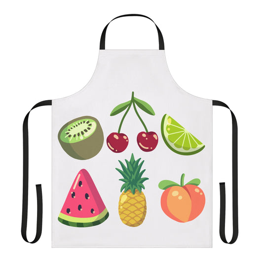 Fruity Feast Apron, 5-Color Straps  -  USA and UK Only