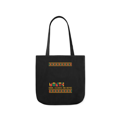 Month Canvas Tote Bag, 5-Color Straps