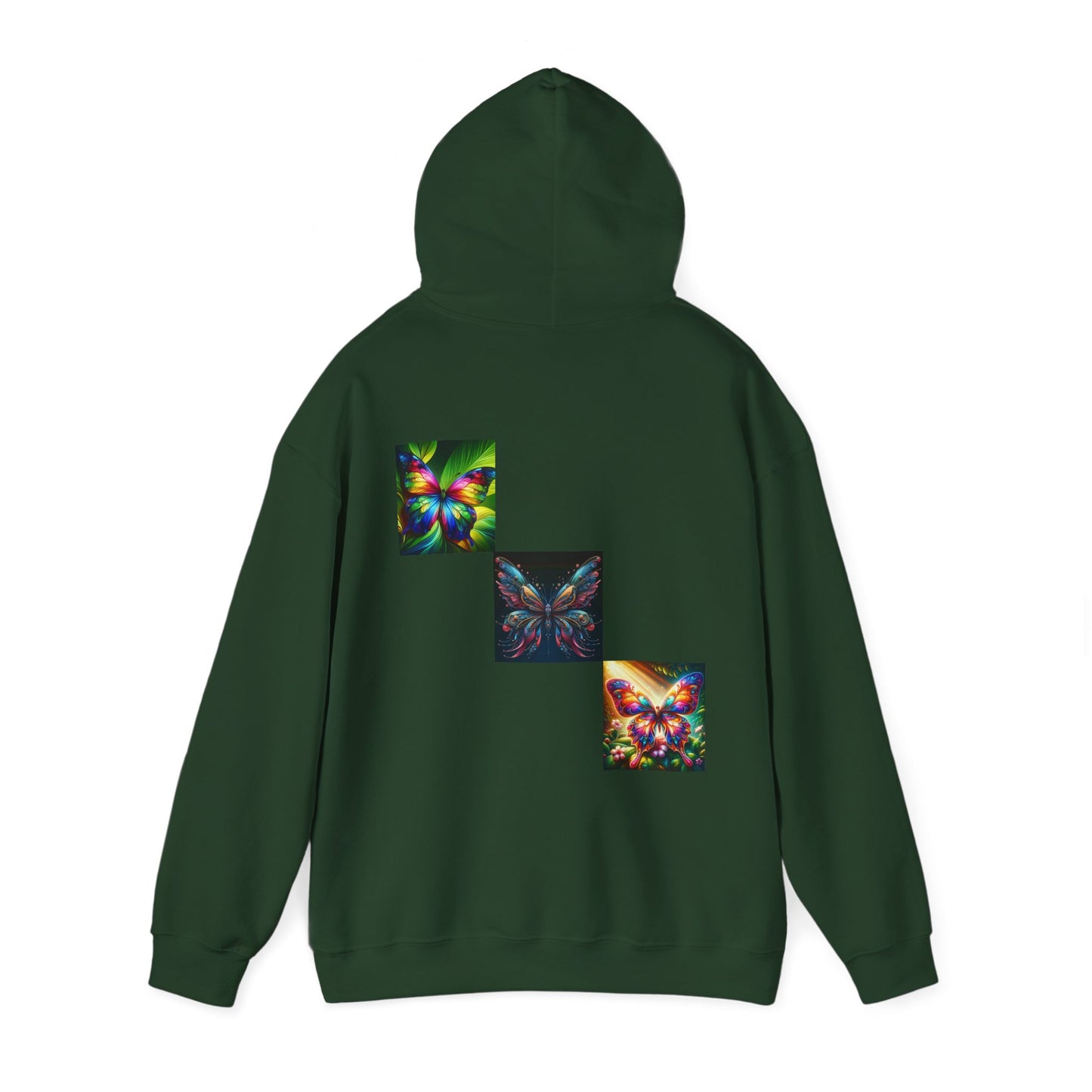 Butterflies Unisex Heavy Blend™ Hooded Sweatshirt