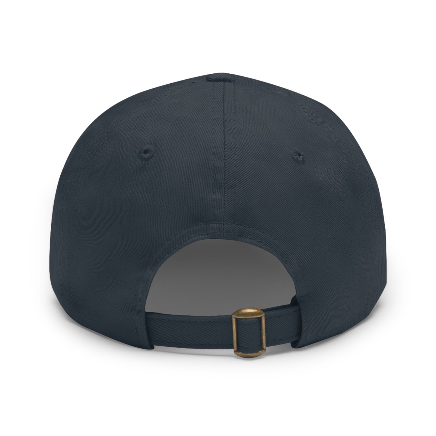 Dream Dad Hat with Leather Patch (Rectangle)