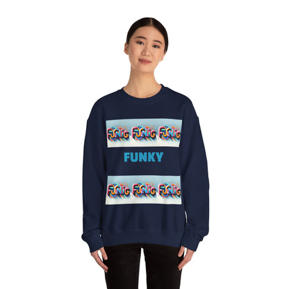 Funky Unisex Heavy Blend™ Crewneck Sweatshirt