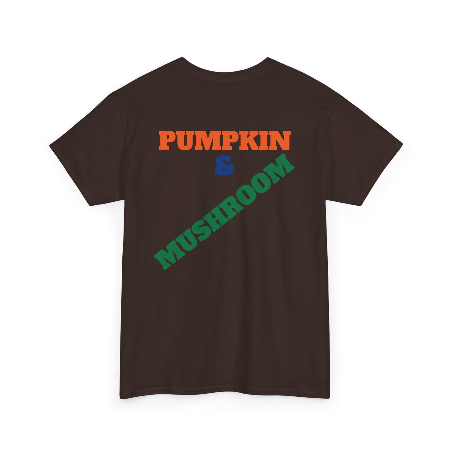 Pumpkin & Mushroom Unisex Heavy Cotton Tee