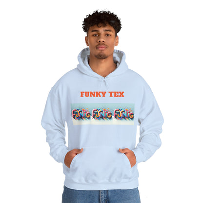 Funky Tex Unisex Heavy Blend™ Hooded Sweatshirt