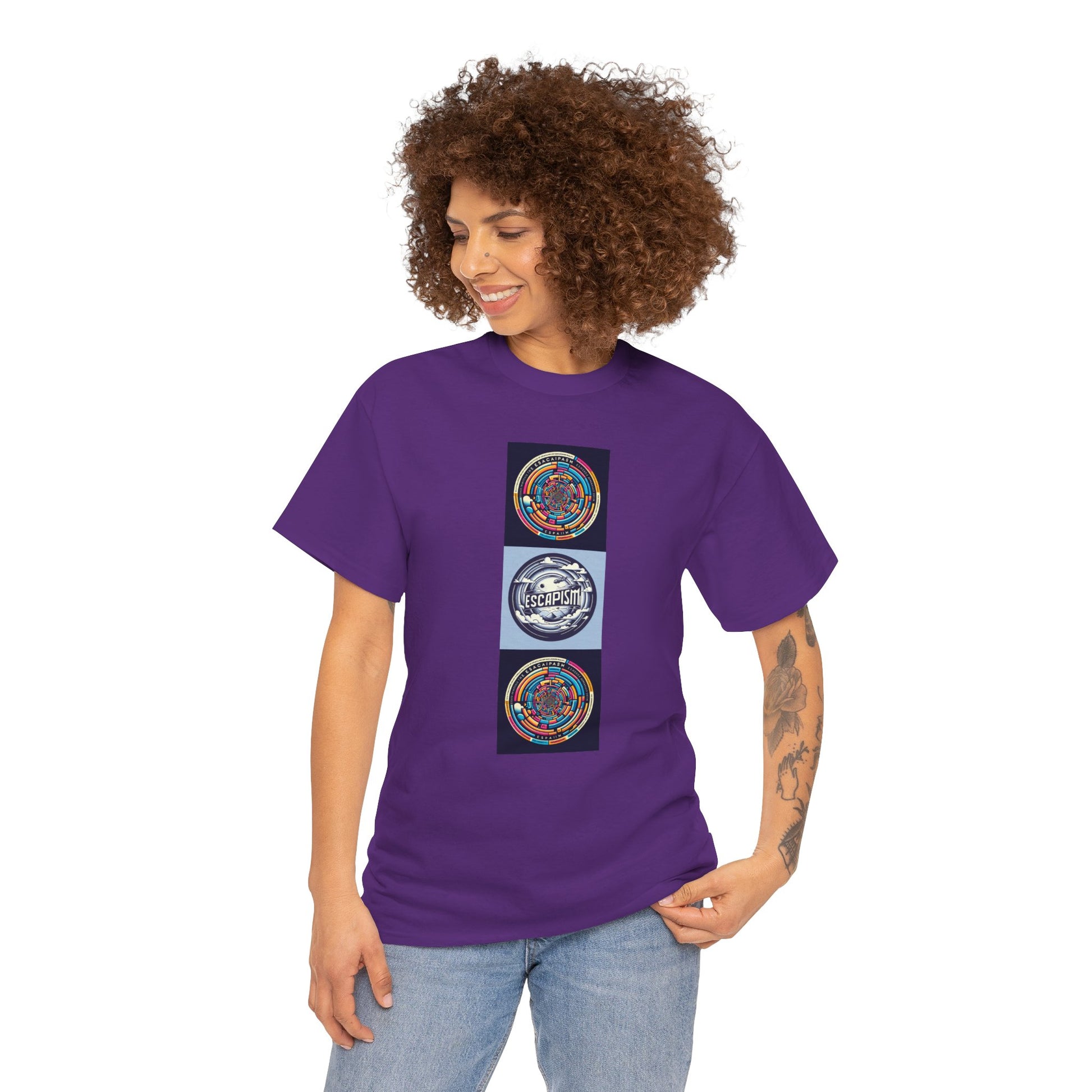 Escapism Heavy 100% Cotton Tee - Zion Legend Fashions