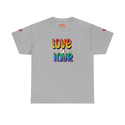 Love B Love  Unisex Heavy Cotton Tee Shirts For a Sunny colourful summer  .