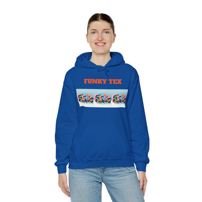 Funky Tex Unisex Heavy Blend™ Hooded Sweatshirt