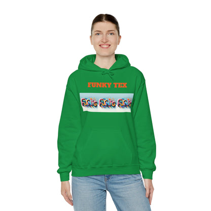 Funky Tex Unisex Heavy Blend™ Hooded Sweatshirt