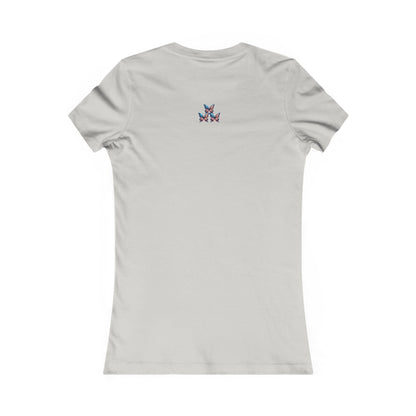 3 Butterflies Women's Slim Fit Favorite Tee - Zion Legend Fashions