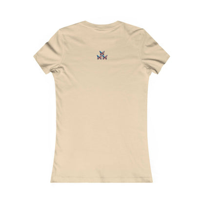 3 Butterflies Women's Slim Fit Favorite Tee - Zion Legend Fashions