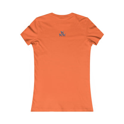 3 Butterflies Women's Slim Fit Favorite Tee - Zion Legend Fashions