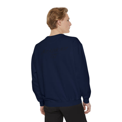 Blue Square Unisex Garment-Dyed Sweatshirt