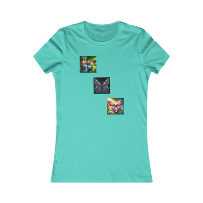 3 Butterflies Women's Favorite Tee