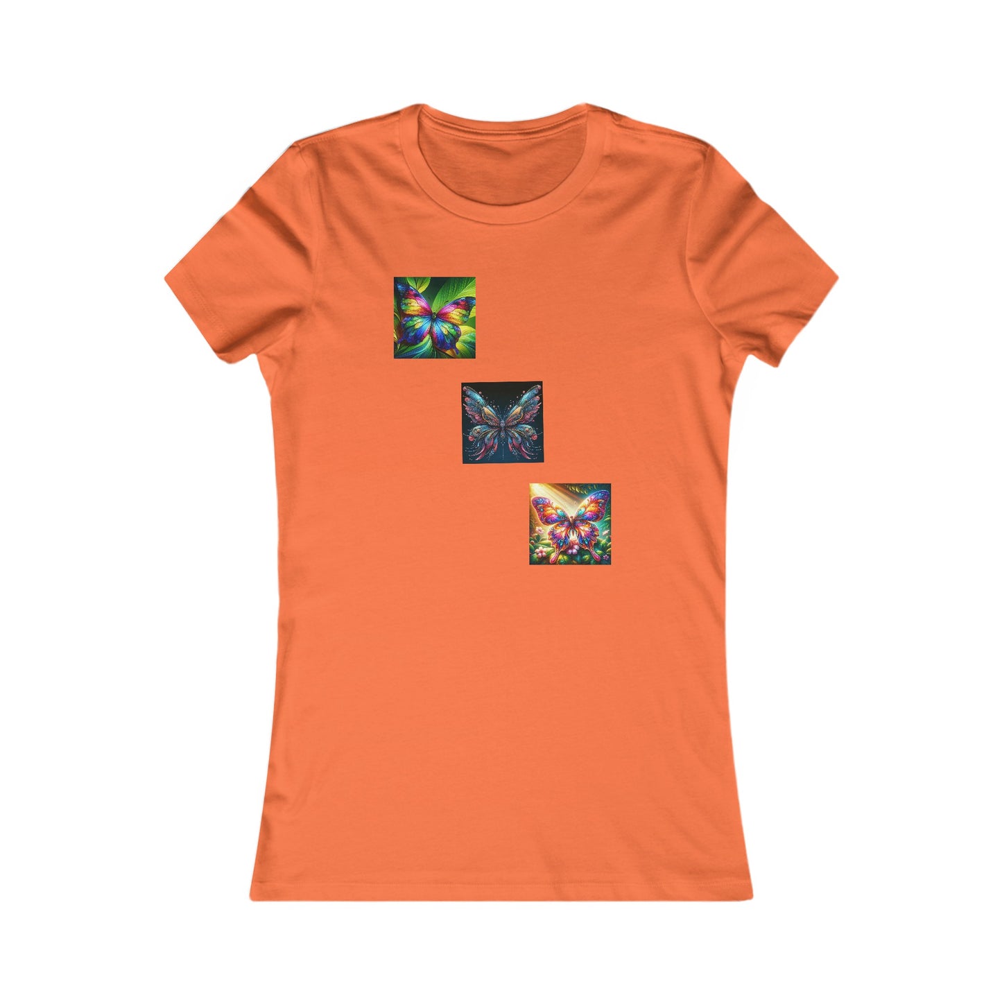 3 Butterflies Women's Favorite Tee