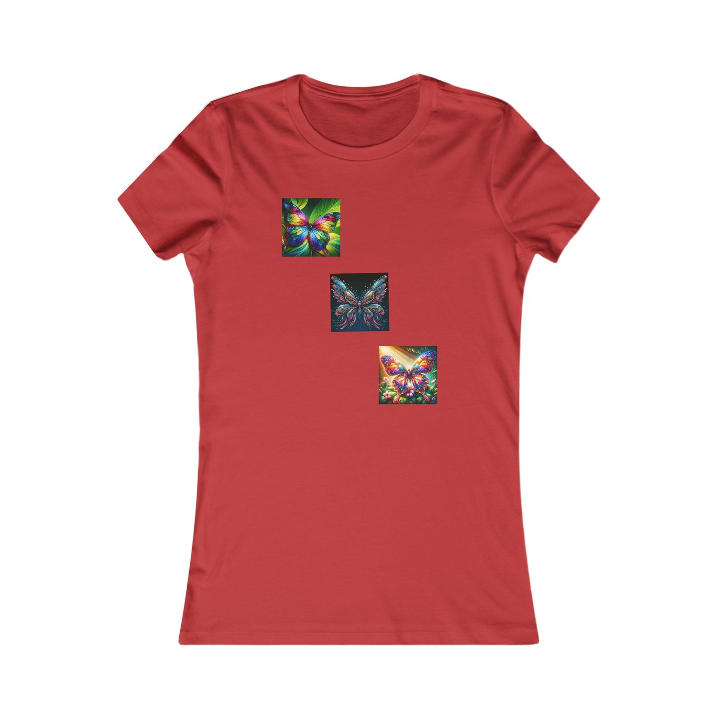 3 Butterflies Women's Favorite Tee