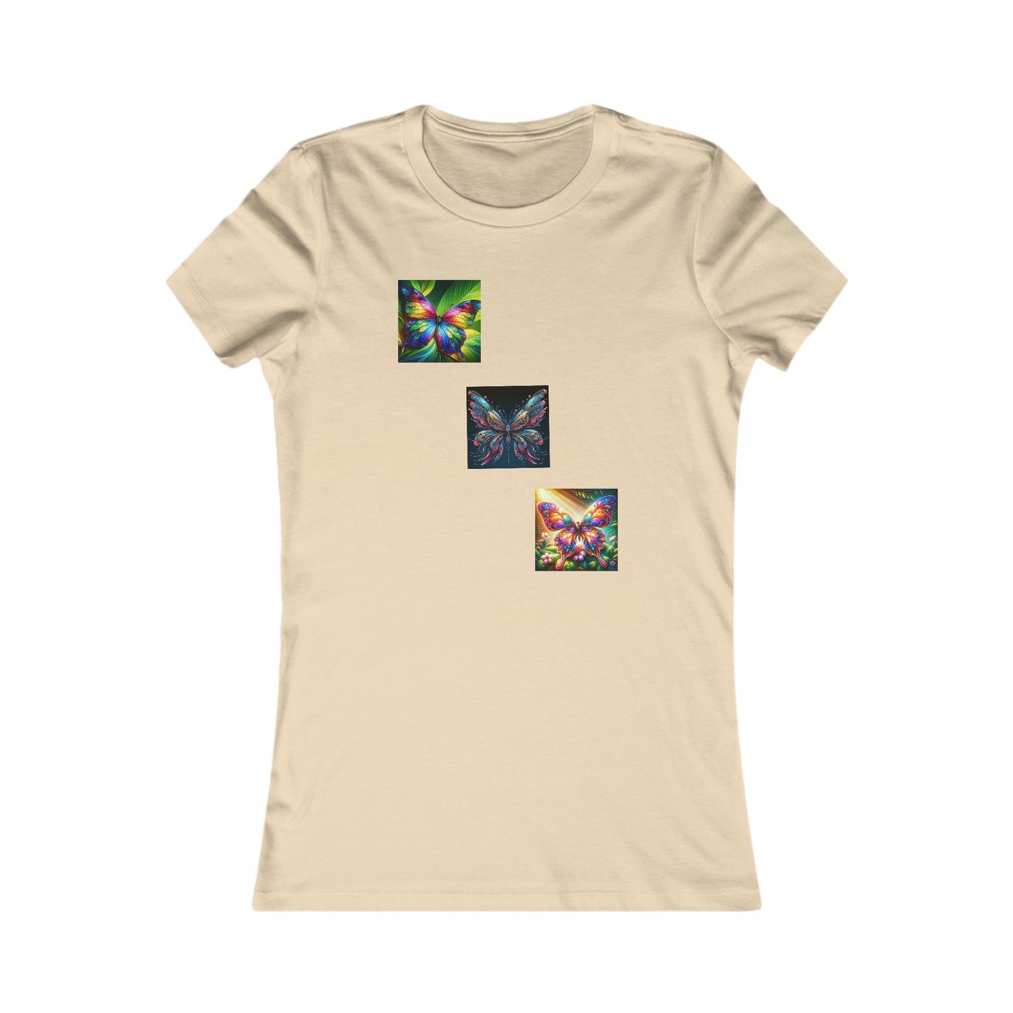 3 Butterflies Women's Favorite Tee