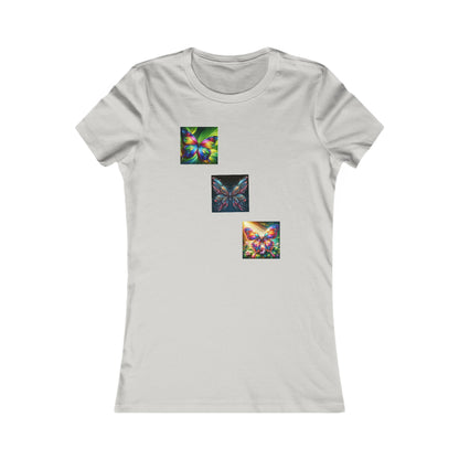 3 Butterflies Women's Favorite Tee