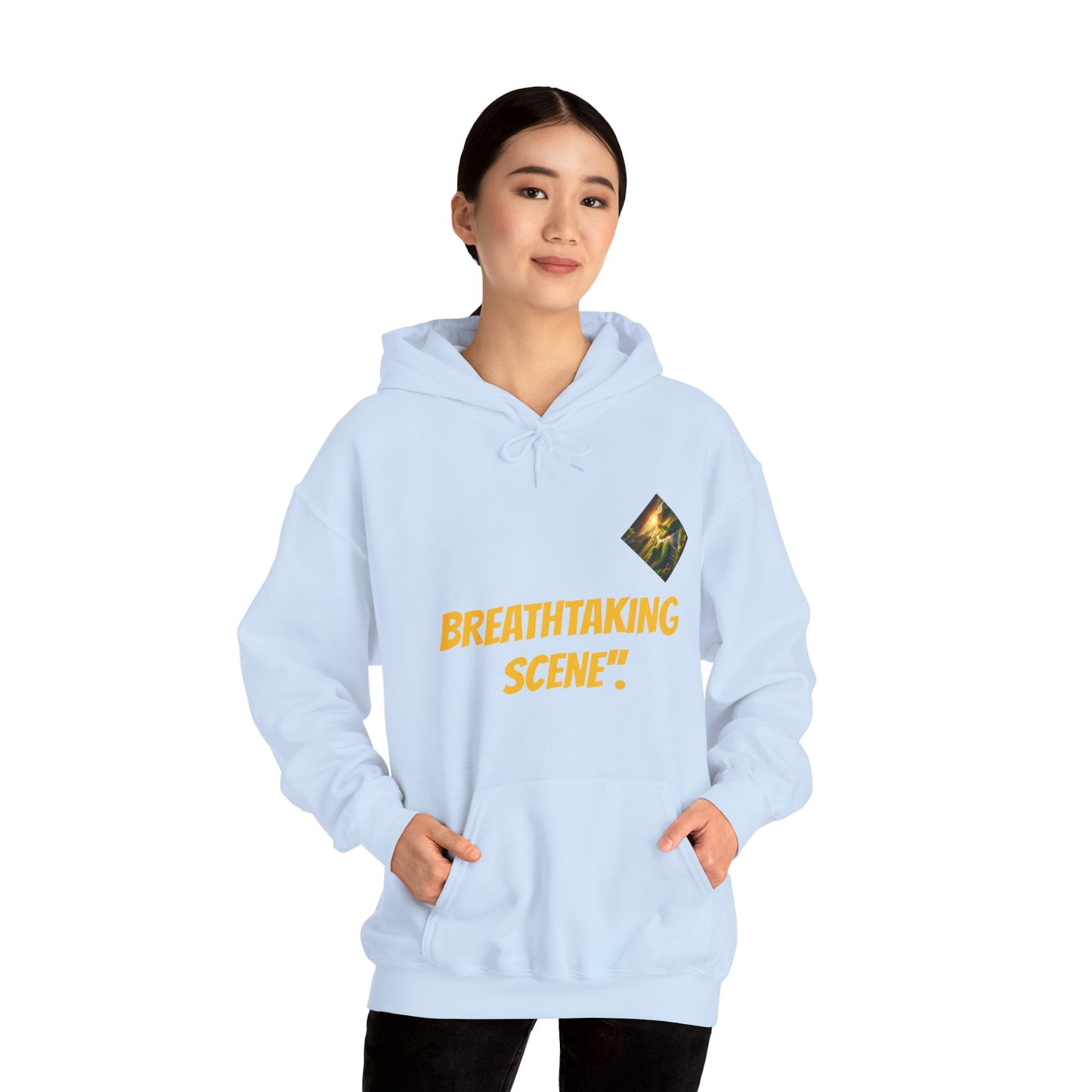 Breath taking Scene Unisex Heavy Blend™ Hooded Sweatshirt