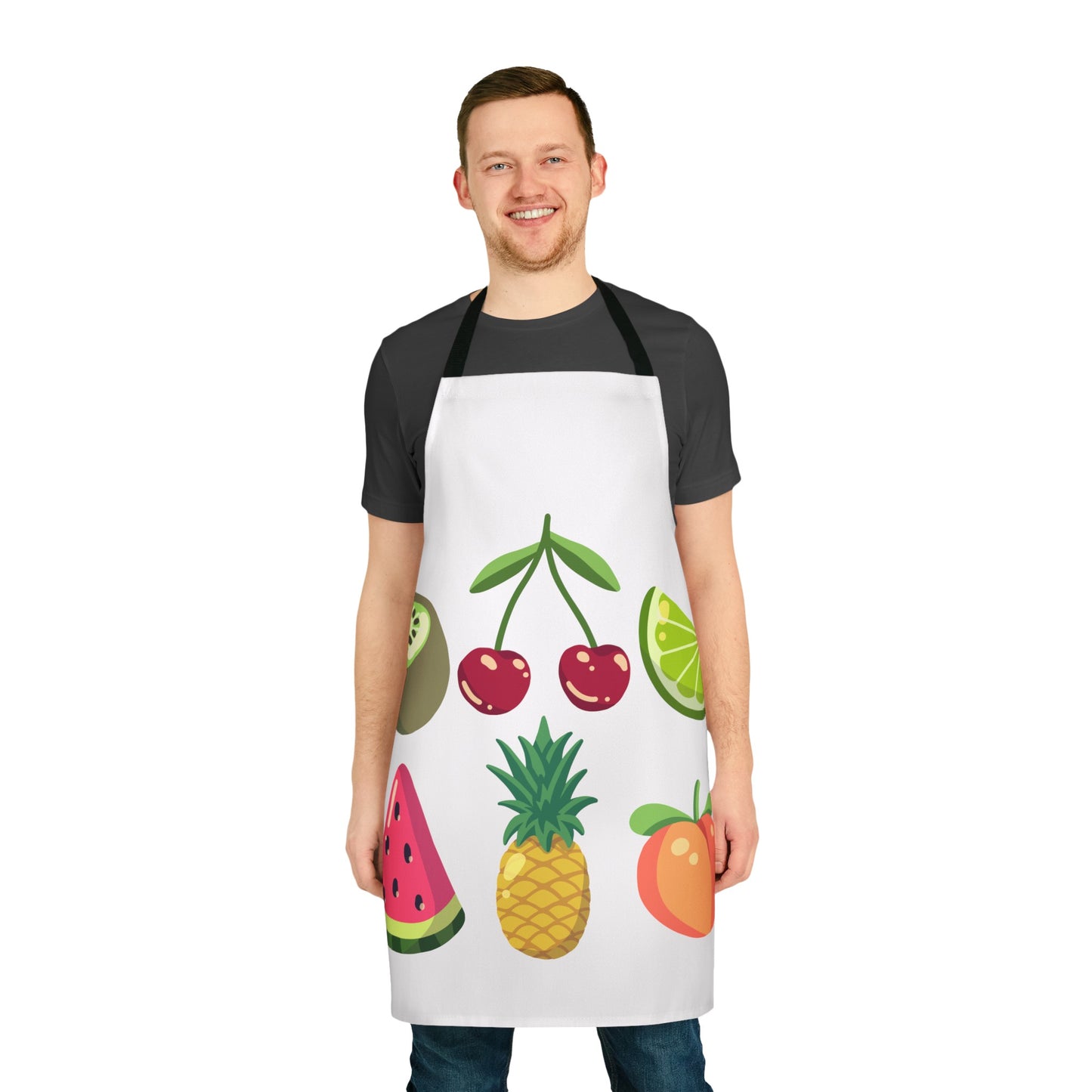 Apron, 5-Color Straps (AOP)