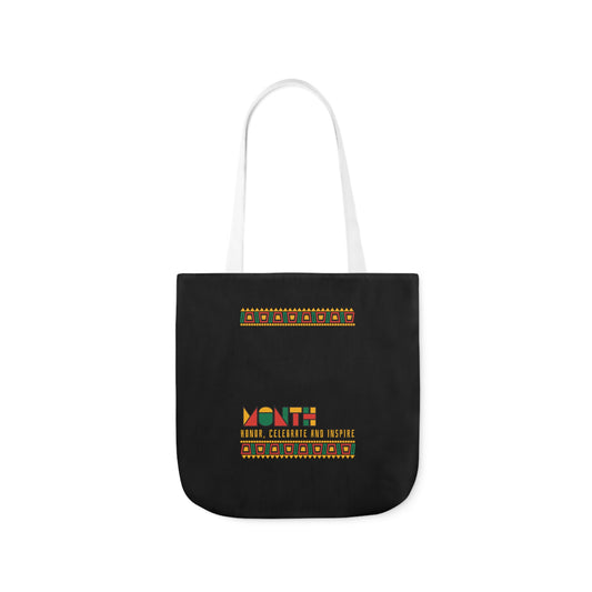 Month Canvas Tote Bag, 5-Color Straps