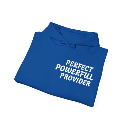 Perfect ,Powerful and Provider Unisex Heavy Blend™ Hooded Sweatshirt