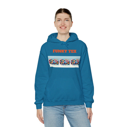 Funky Tex Unisex Heavy Blend™ Hooded Sweatshirt