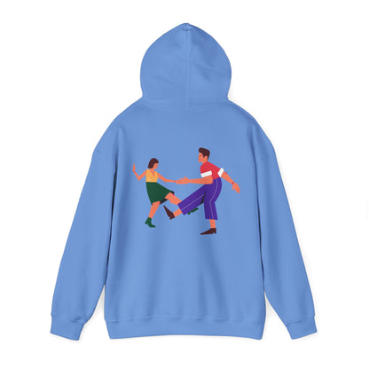 Colour Text Hoodie Unisex Heavy Blend Sweatshirt