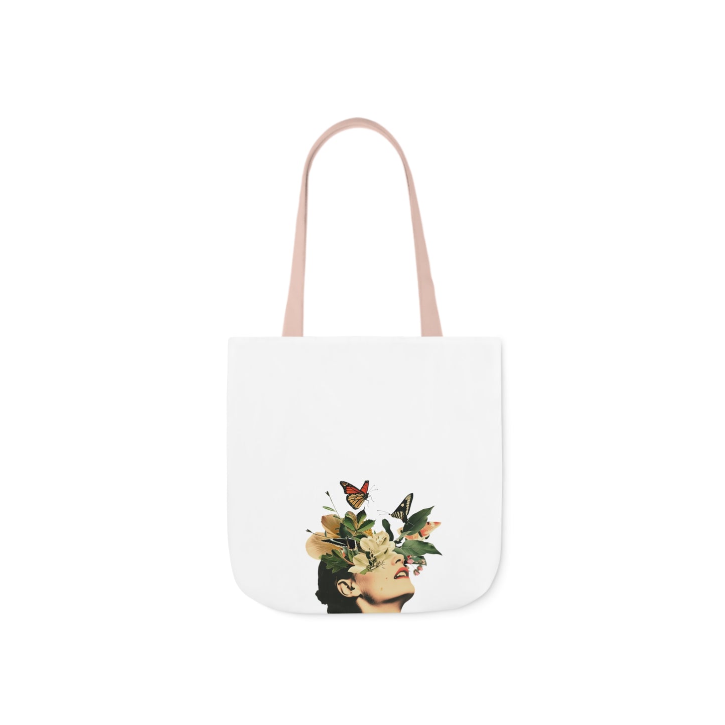 Month Canvas Tote Bag, 5-Color Straps