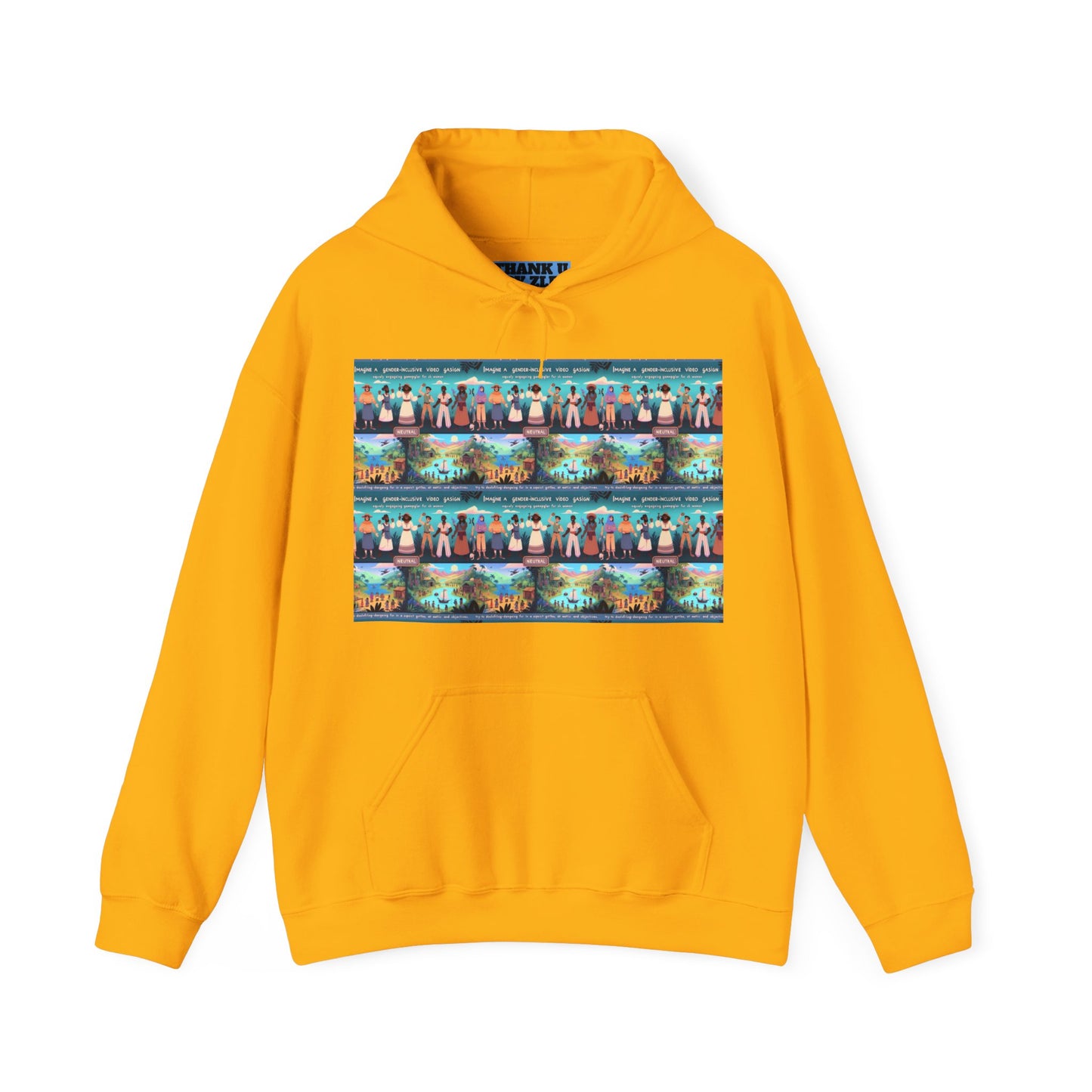 Cultural colourful Unisex Heavy Blend™ Hooded Sweatshirt