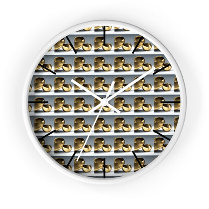 Gold Wall Clock