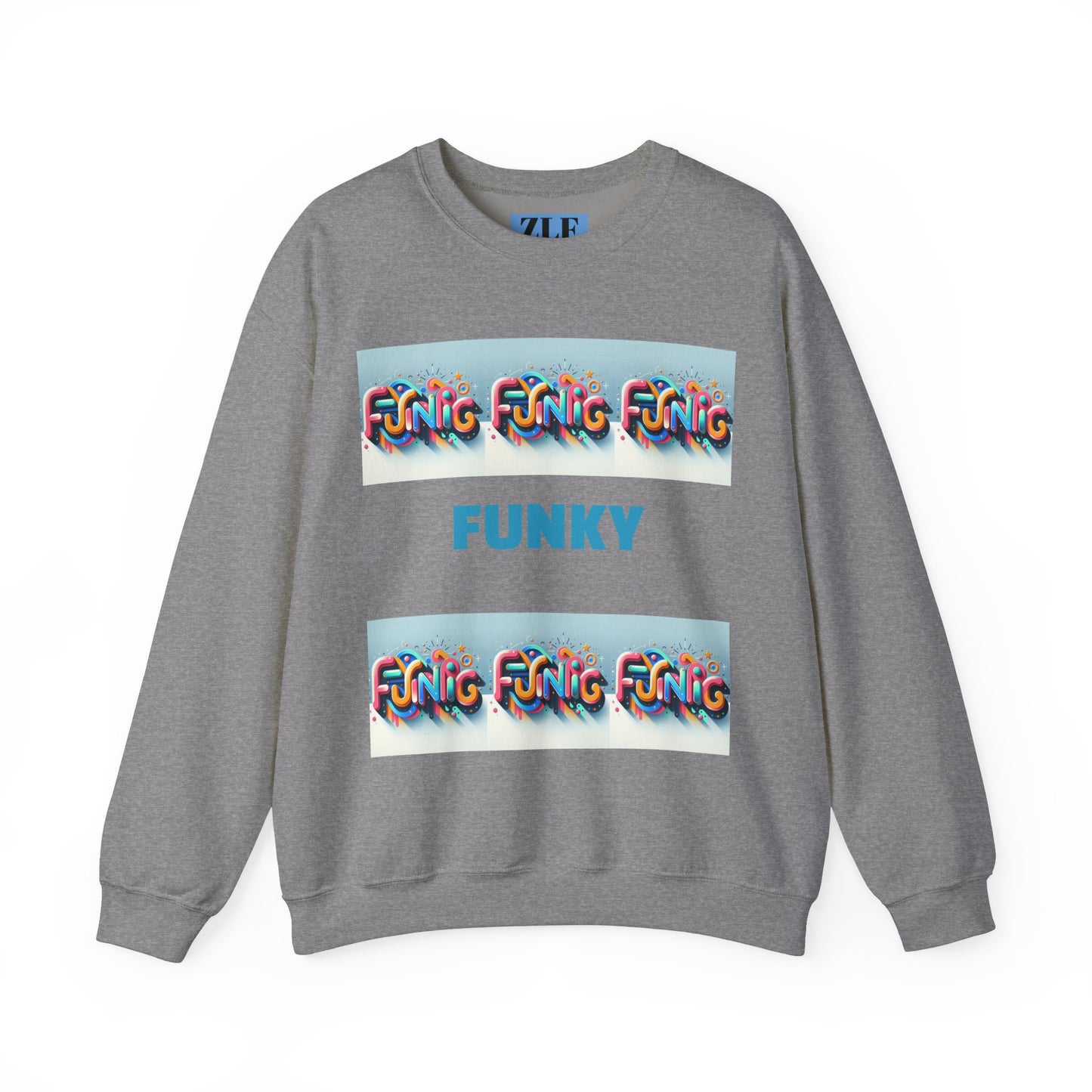 Funky Unisex Heavy Blend™ Crewneck Sweatshirt