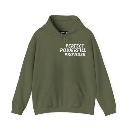 Perfect ,Powerful and Provider Unisex Heavy Blend™ Hooded Sweatshirt