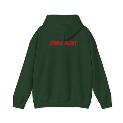 Funky heart Unisex Heavy Blend™ Hooded Sweatshirt