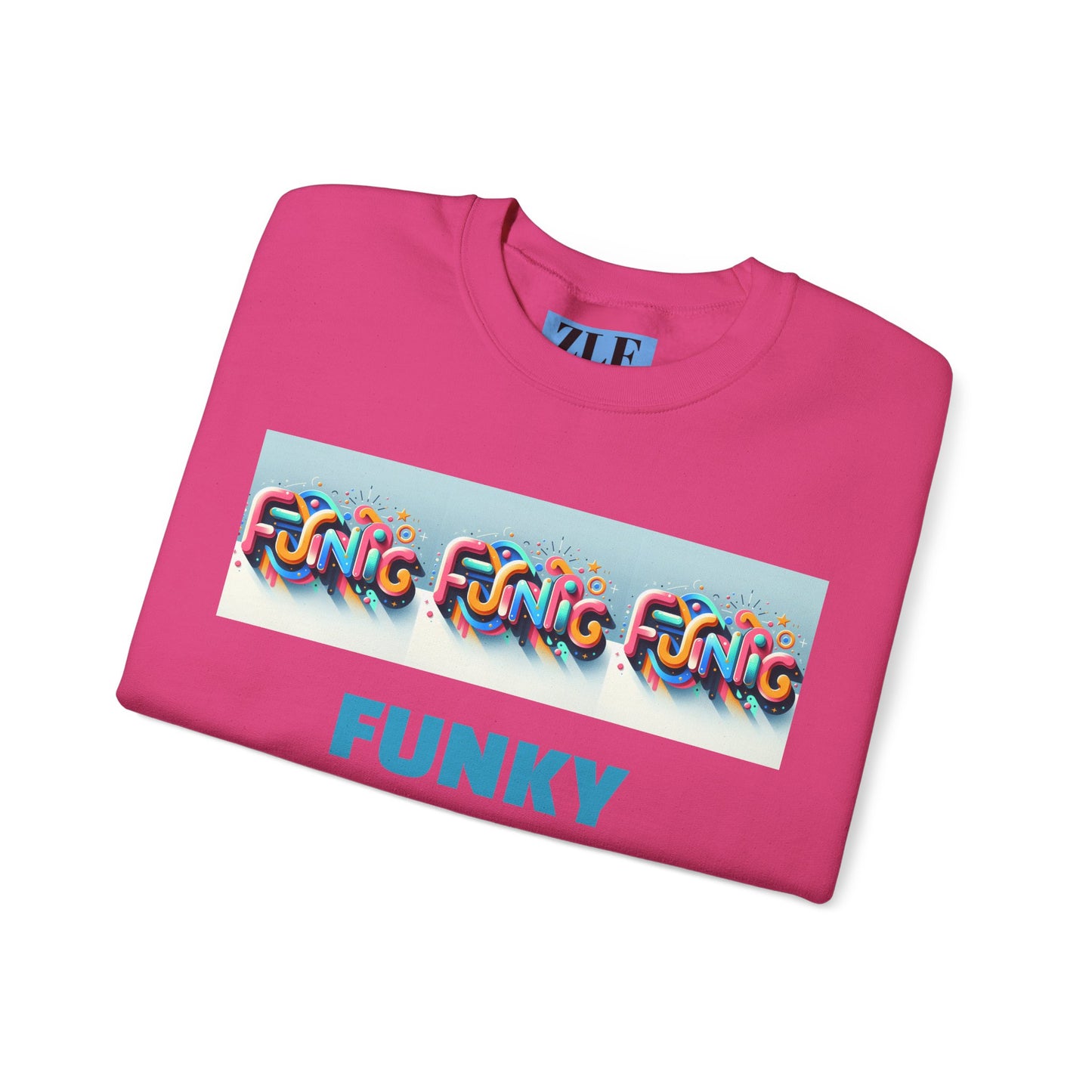 Funky Unisex Heavy Blend™ Crewneck Sweatshirt