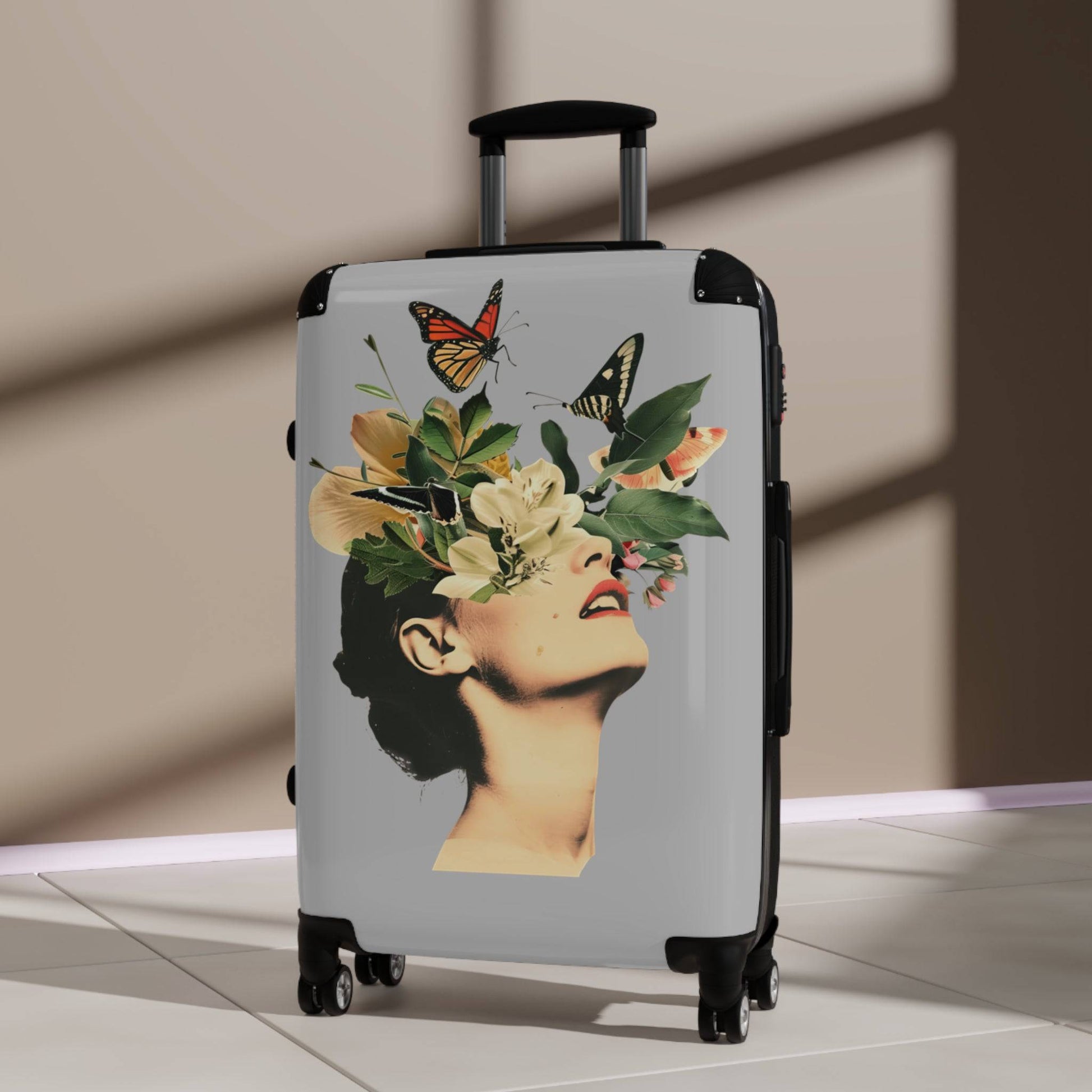 Flower Suitcase  -  Available in UK Only - Zion Legend Fashions