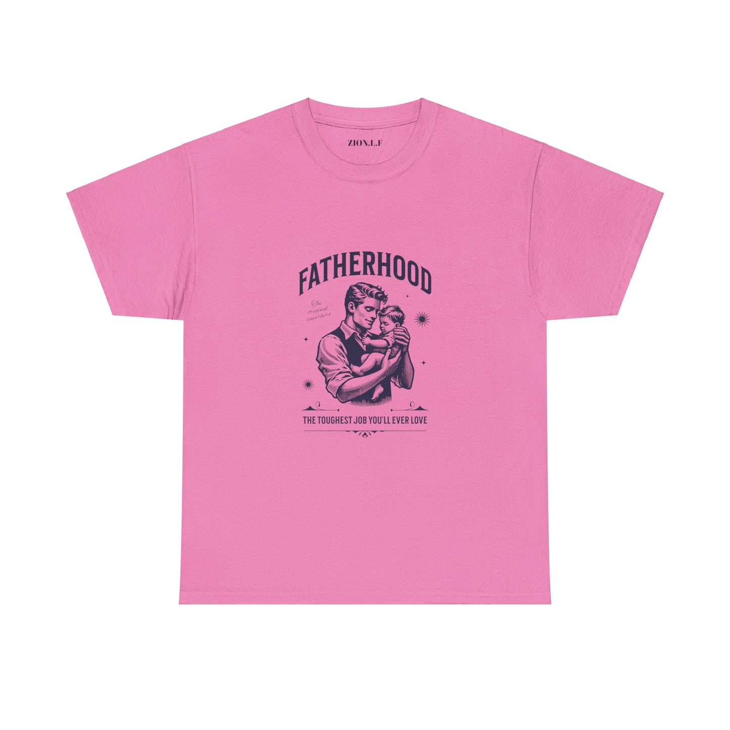 Fatherhood Men's  Heavy Cotton Tee