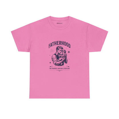 Fatherhood Men's  Heavy Cotton Tee