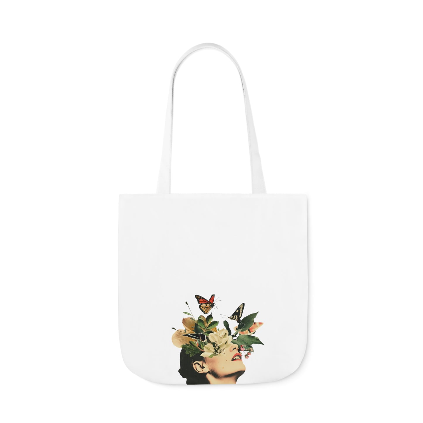 Month Canvas Tote Bag, 5-Color Straps