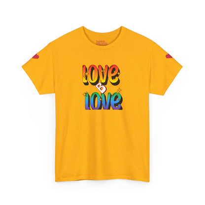 Love B Love  Unisex Heavy Cotton Tee Shirts For a Sunny colourful summer  .