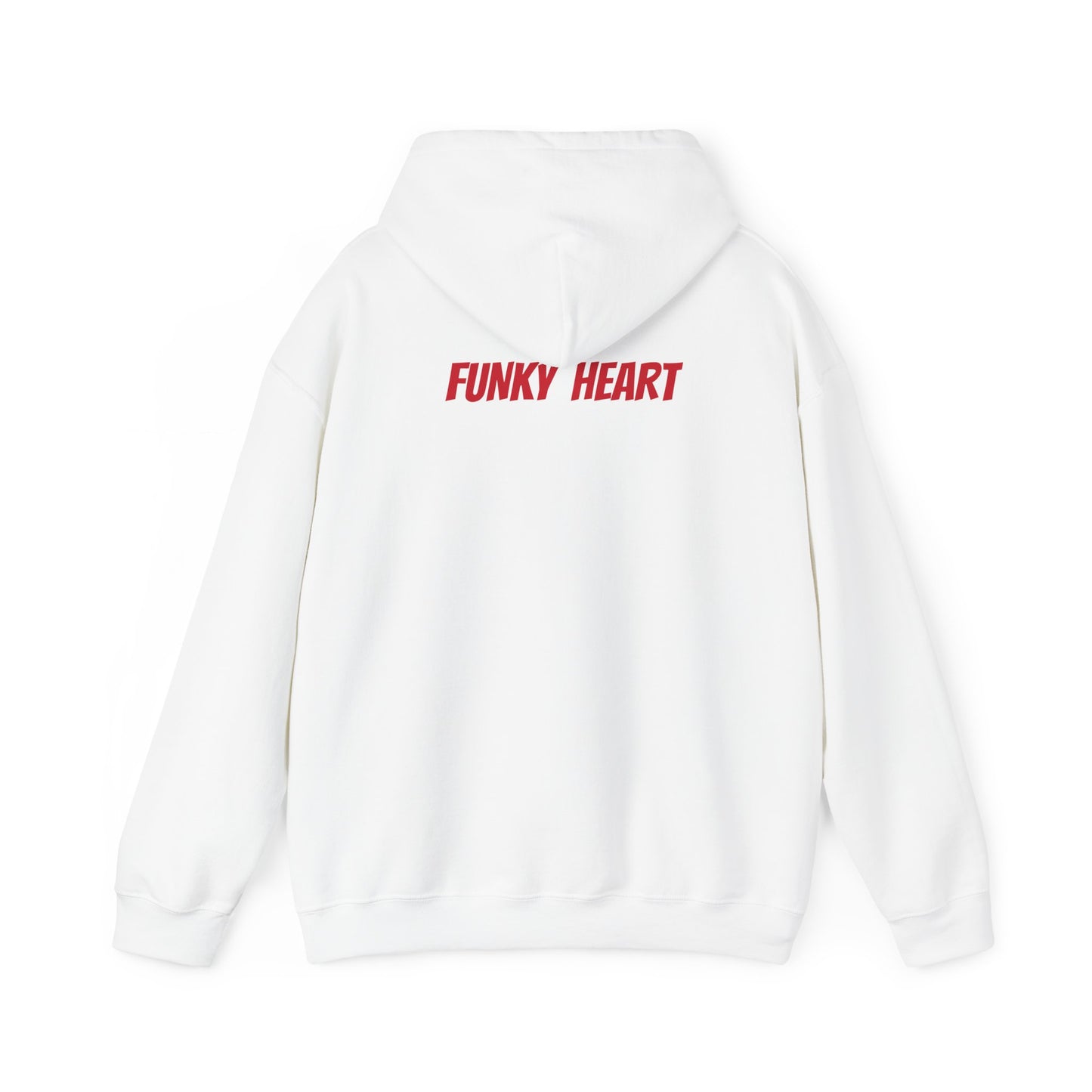 Funky heart Unisex Heavy Blend™ Hooded Sweatshirt