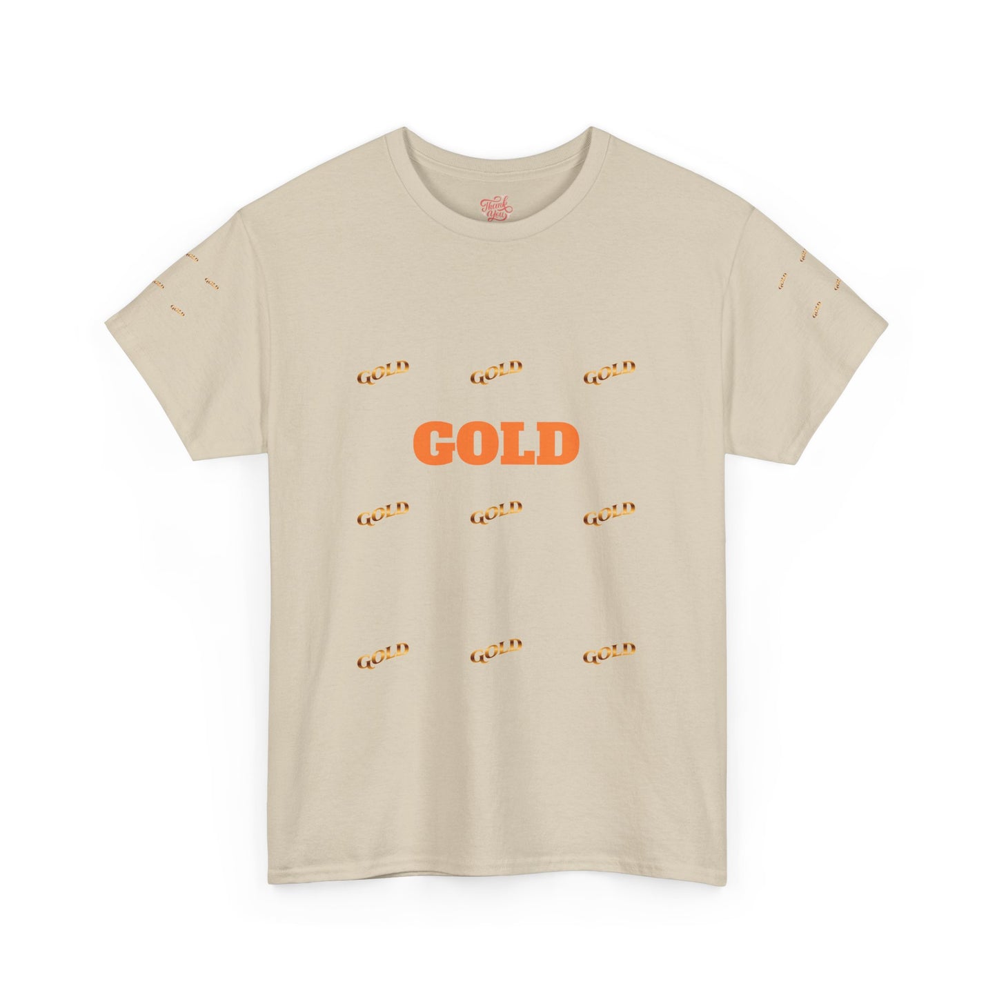 Gold Cash  Unisex Heavy Cotton Tee