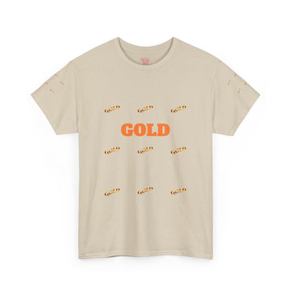 Gold Cash  Unisex Heavy Cotton Tee