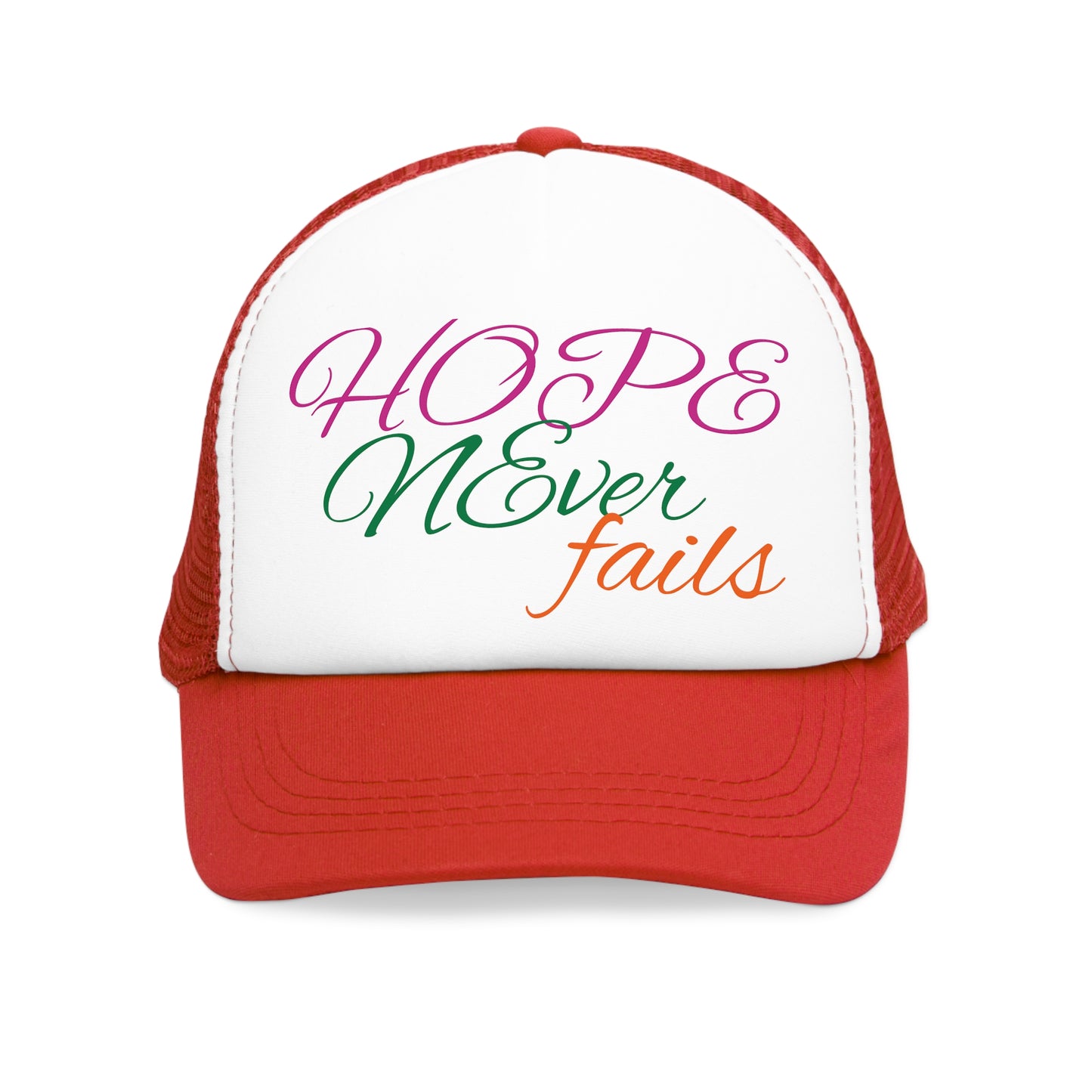 Hope Never Fails Mesh Cap