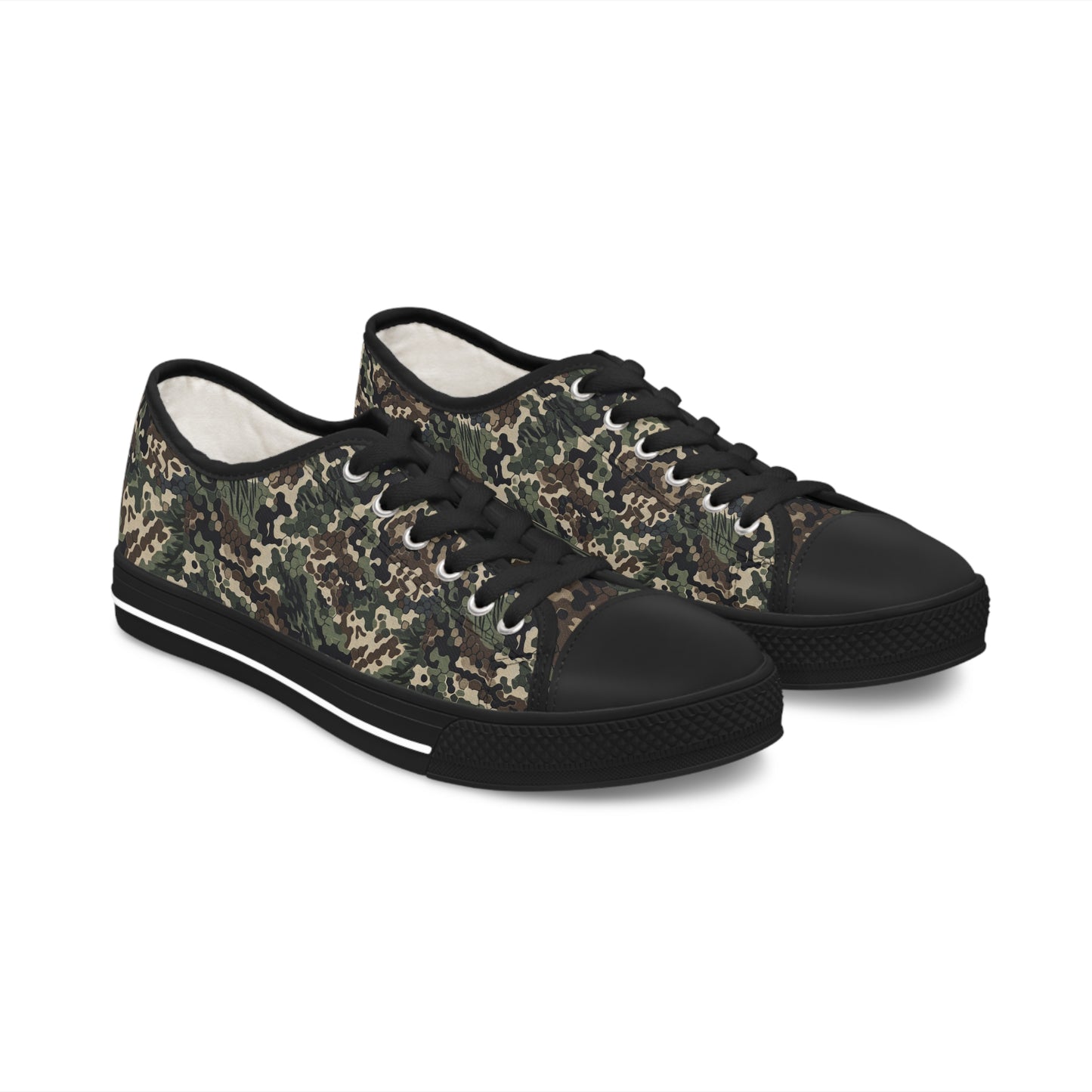 Military Women's Low Top Sneakers