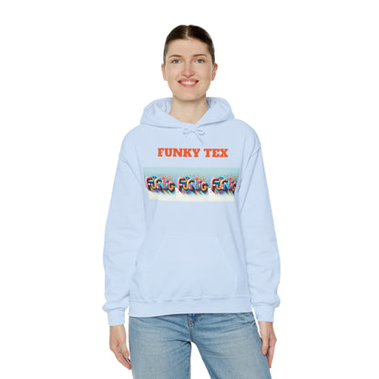 Funky Tex Unisex Heavy Blend™ Hooded Sweatshirt