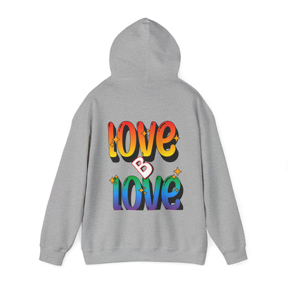 Beautiful Vibrant colourful Unisex Heavy Hoodies sweatshirt For  all who loves some one™