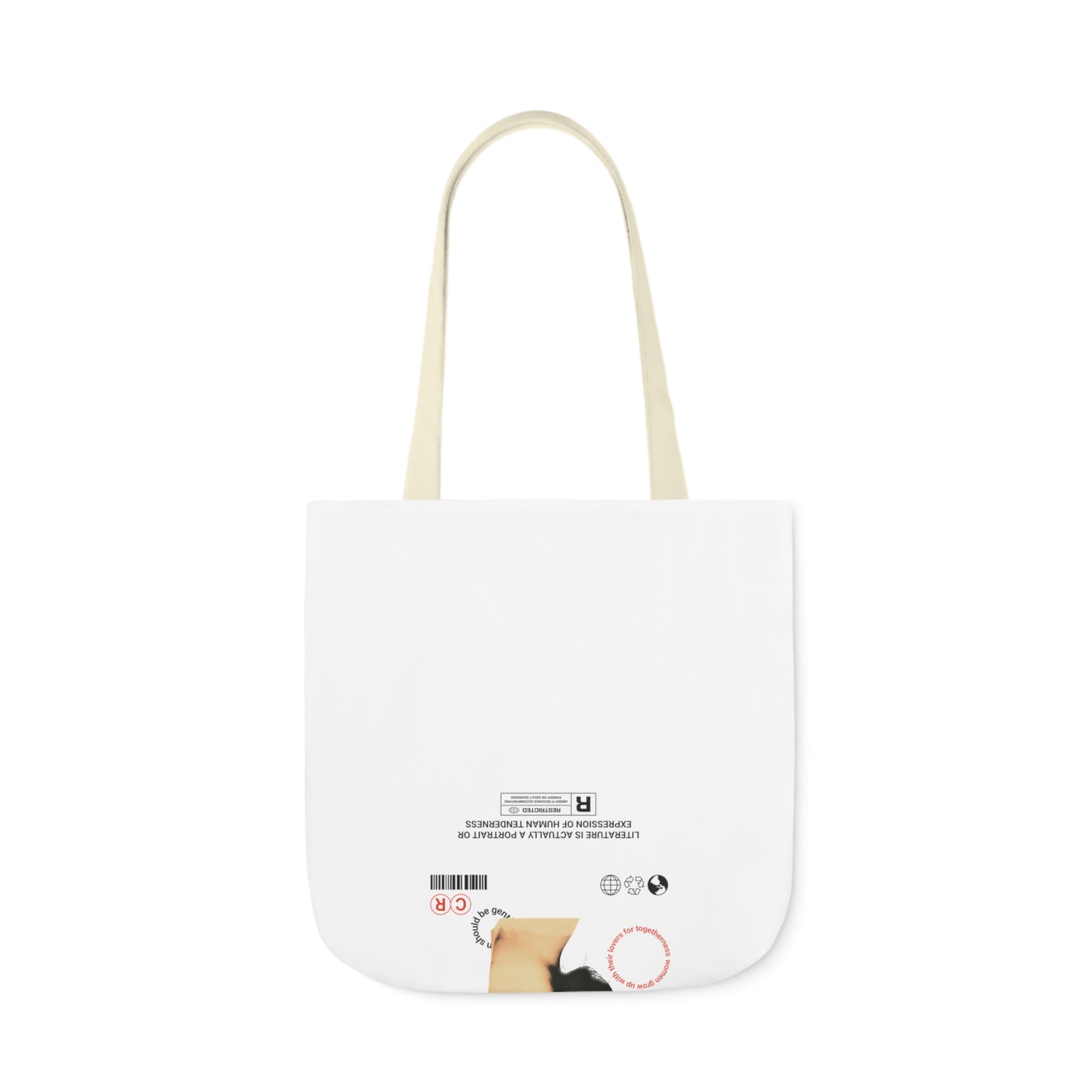 Month Canvas Tote Bag, 5-Color Straps