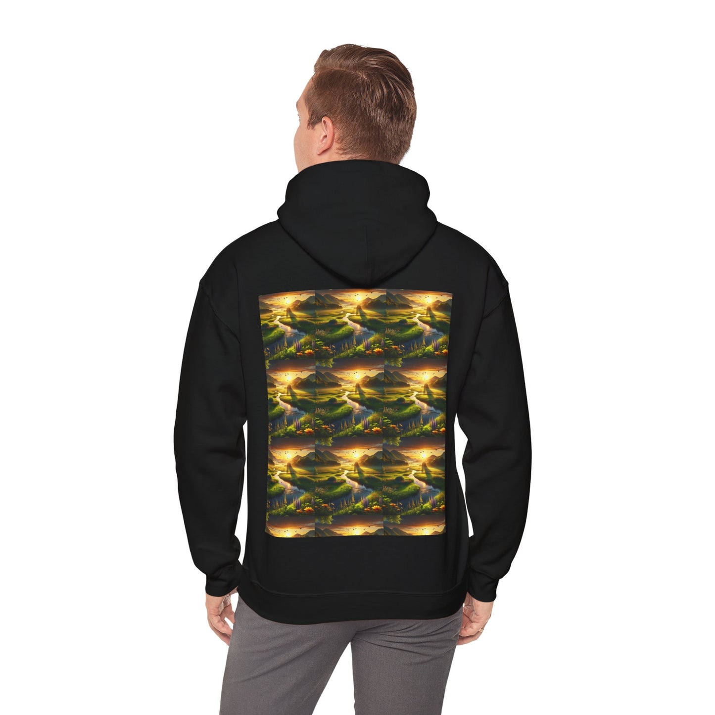 Breath taking Scene Unisex Heavy Blend™ Hooded Sweatshirt