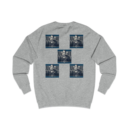 Square Blue  Men's Sweatshirt