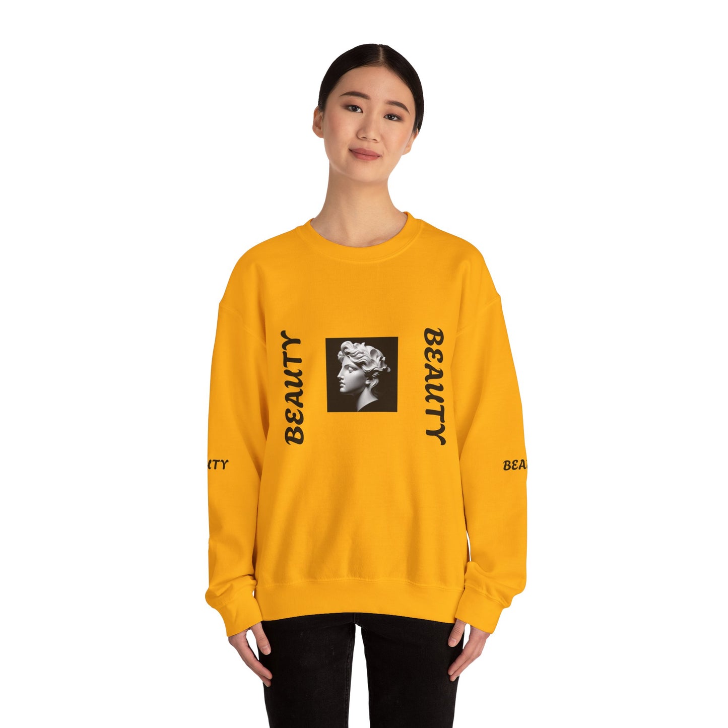 Beauty Unisex Heavy Blend™ Crewneck Sweatshirt