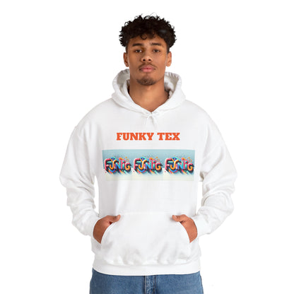 Funky Tex Unisex Heavy Blend™ Hooded Sweatshirt